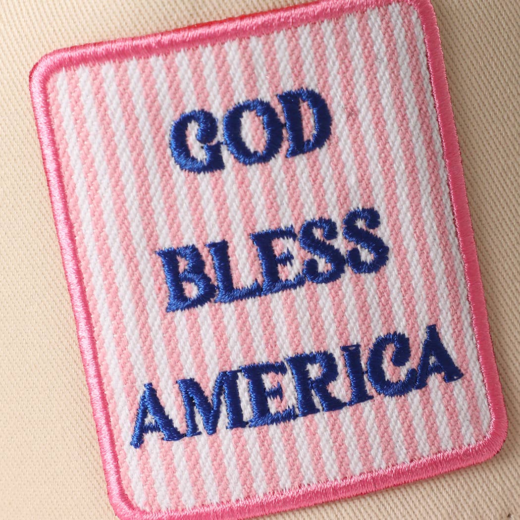 GOD BLESS AMERICA Trucker Hat