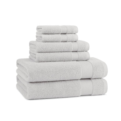 Host & Home 6-Piece Bath Towel Set, Color options