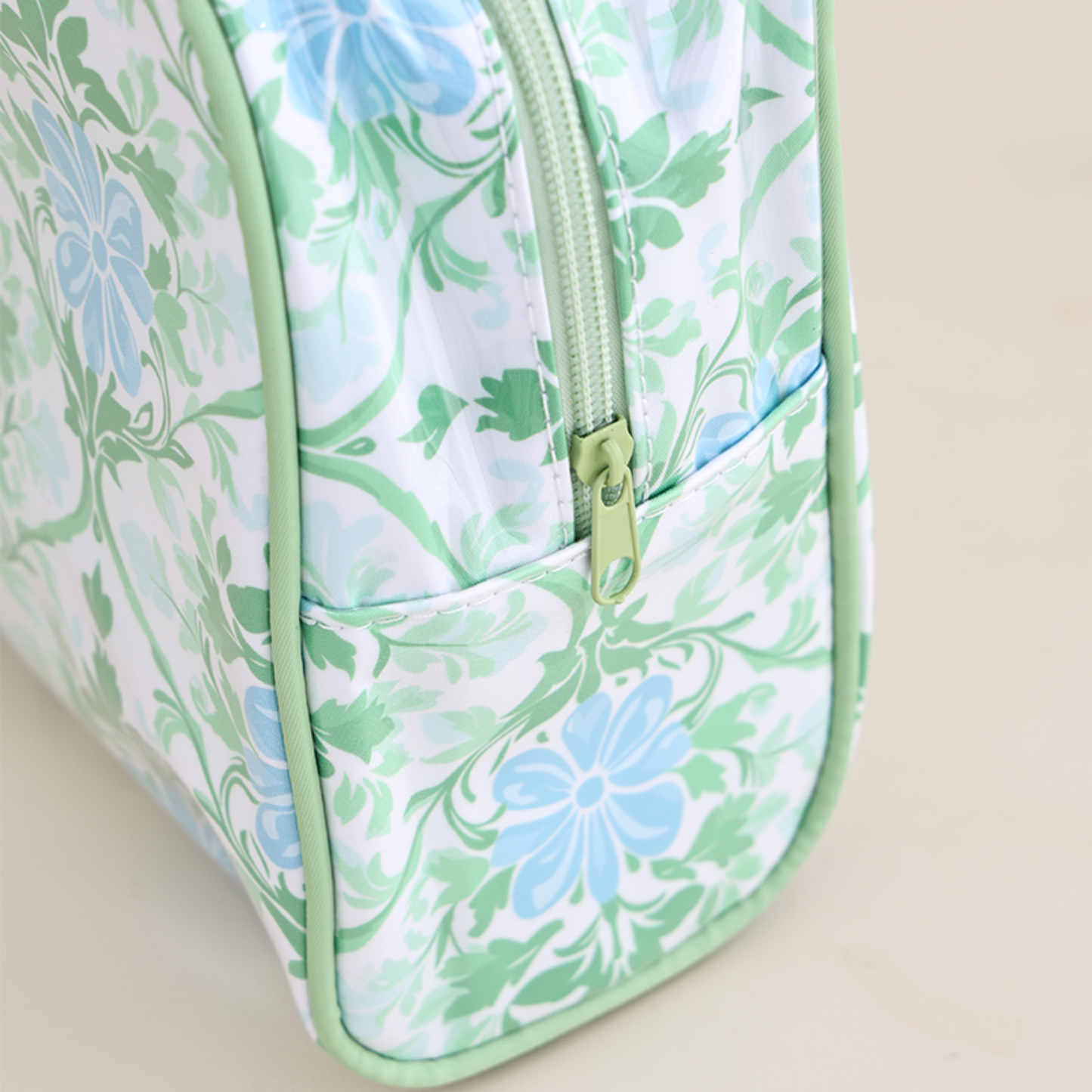 Clear Coat Cosmetic Bag