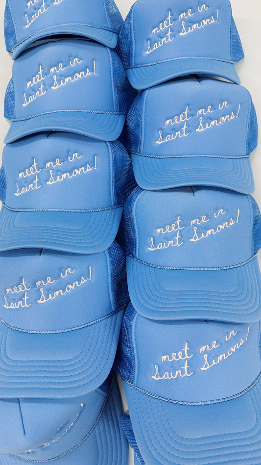 Meet Me in ...! Custom Trucker Hat