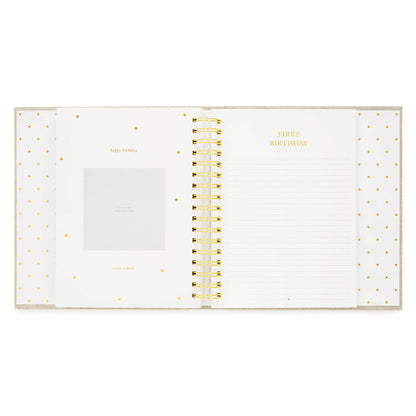 Baby Book, Rose Linen