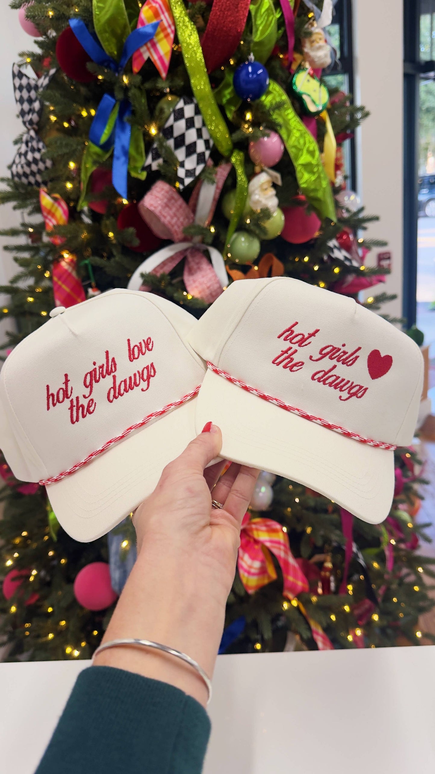 Hot Girls Love the Dawgs Rope Hat