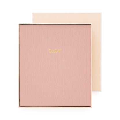 Baby Book, Rose Linen