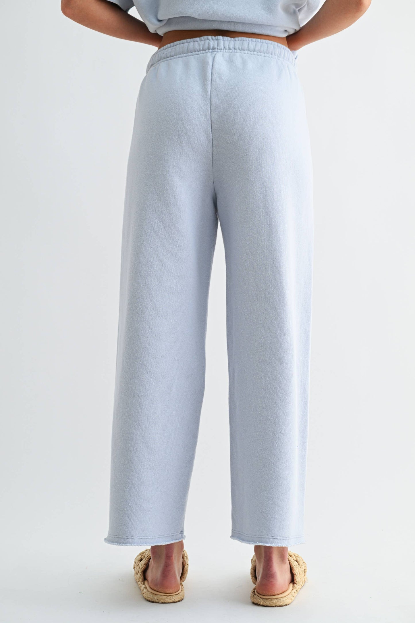 Malibu Wide-Leg Fleece Pants