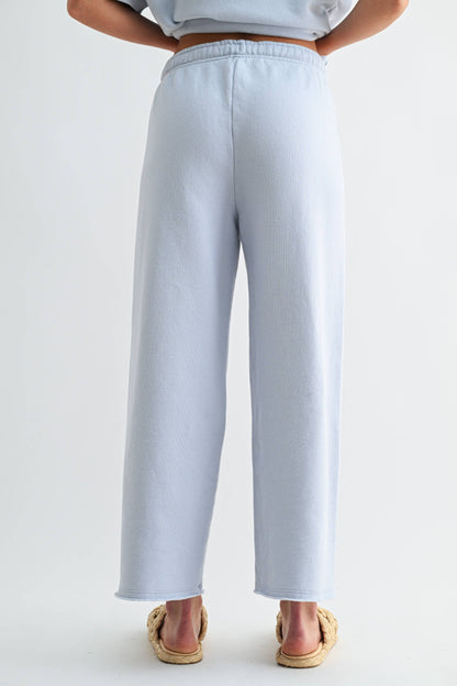 Malibu Wide-Leg Fleece Pants