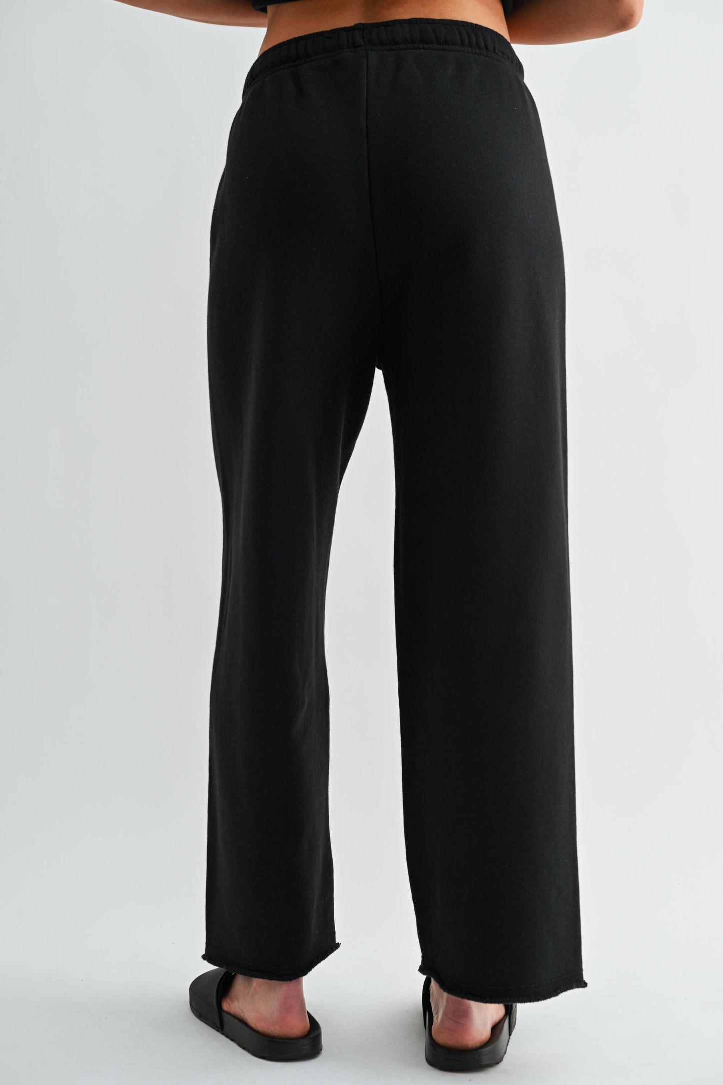 Malibu Wide-Leg Fleece Pants