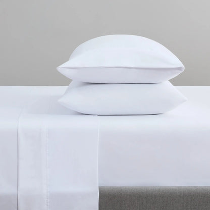 Sateen Cotton Pillowcases (12 Pack), White, 300 Thread Ct