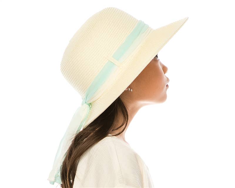 Kids Sun Hat w/ Sash