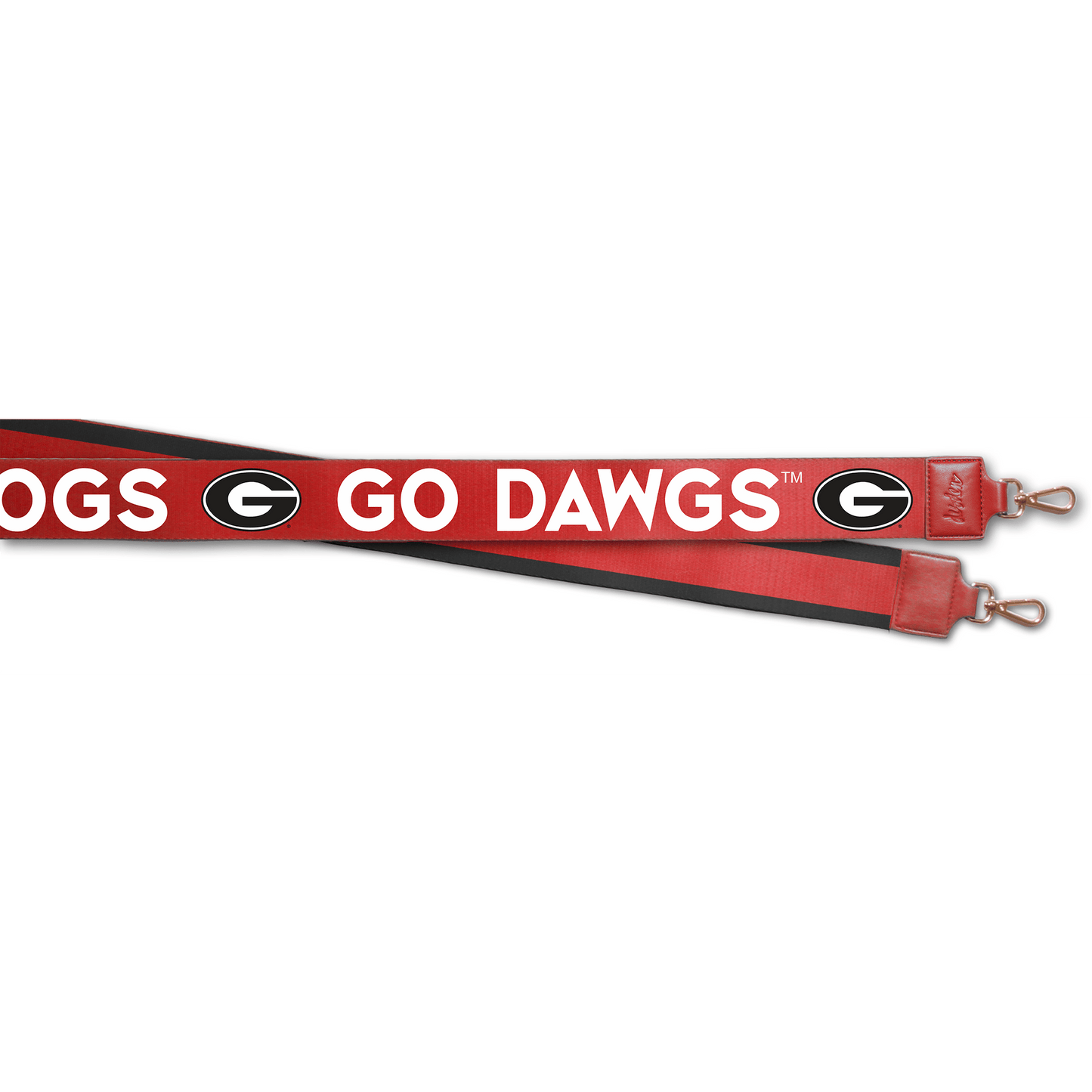 Georgia Bulldogs Team Chant Purse Strap – 2"