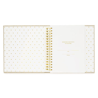Baby Book, Rose Linen