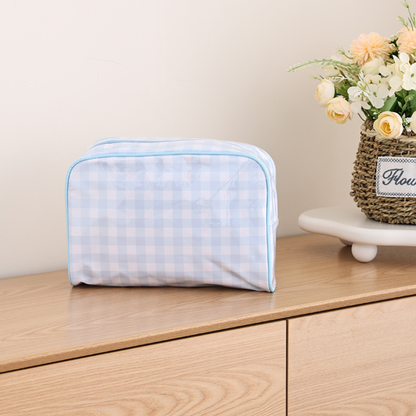 Clear Coat Cosmetic Bag