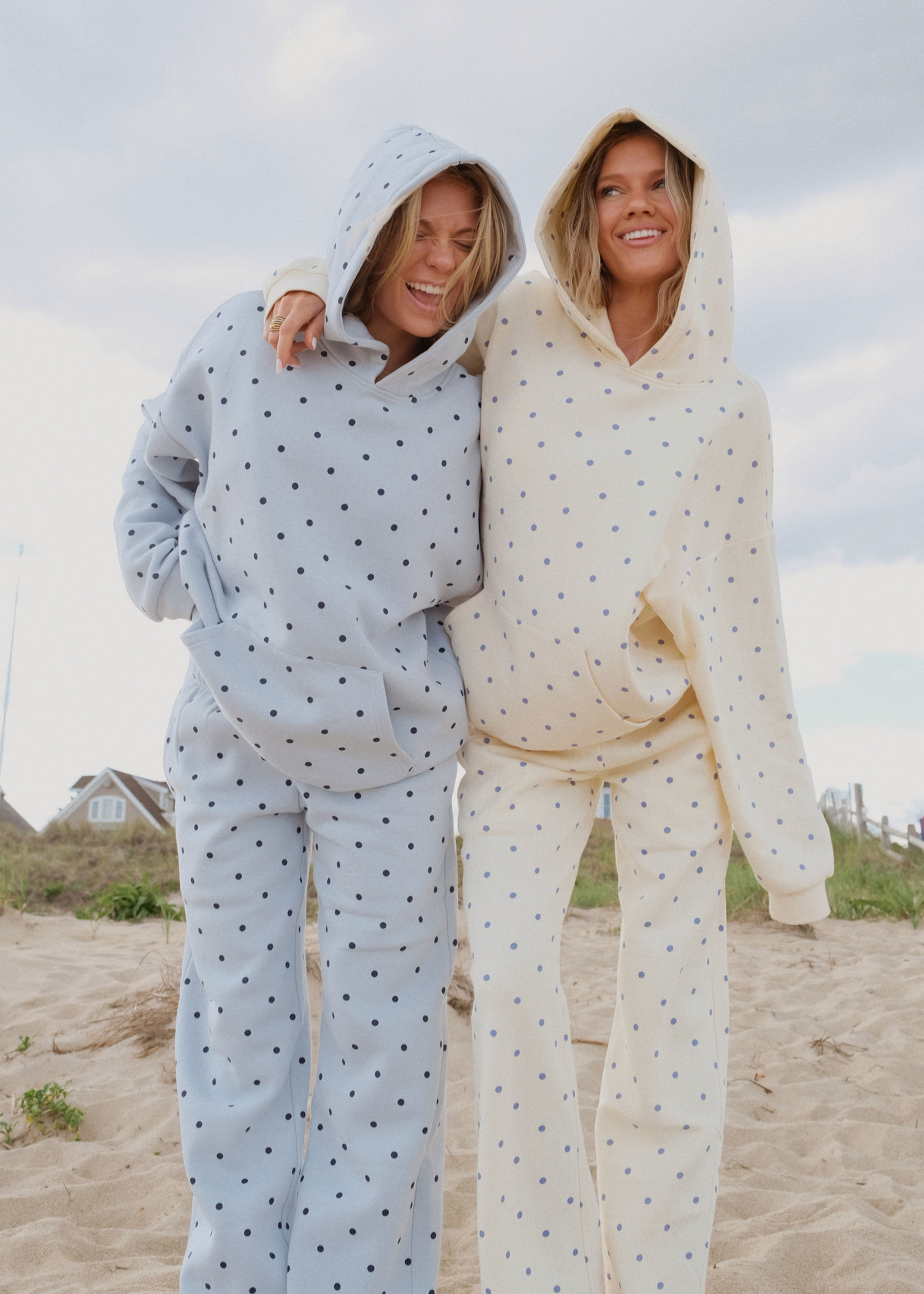 Polka Dot Hoodie