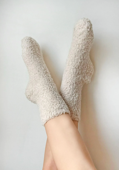 Holiday Socks Women's Cozy Fluffy Holiday socks