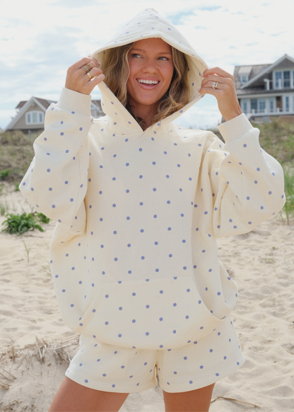 Polka Dot Hoodie