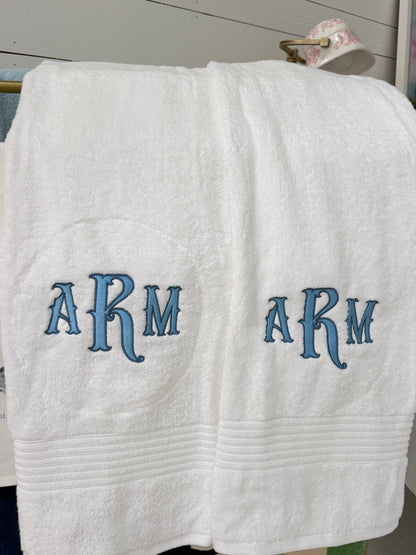 Host & Home 6-Piece Bath Towel Set, Color options