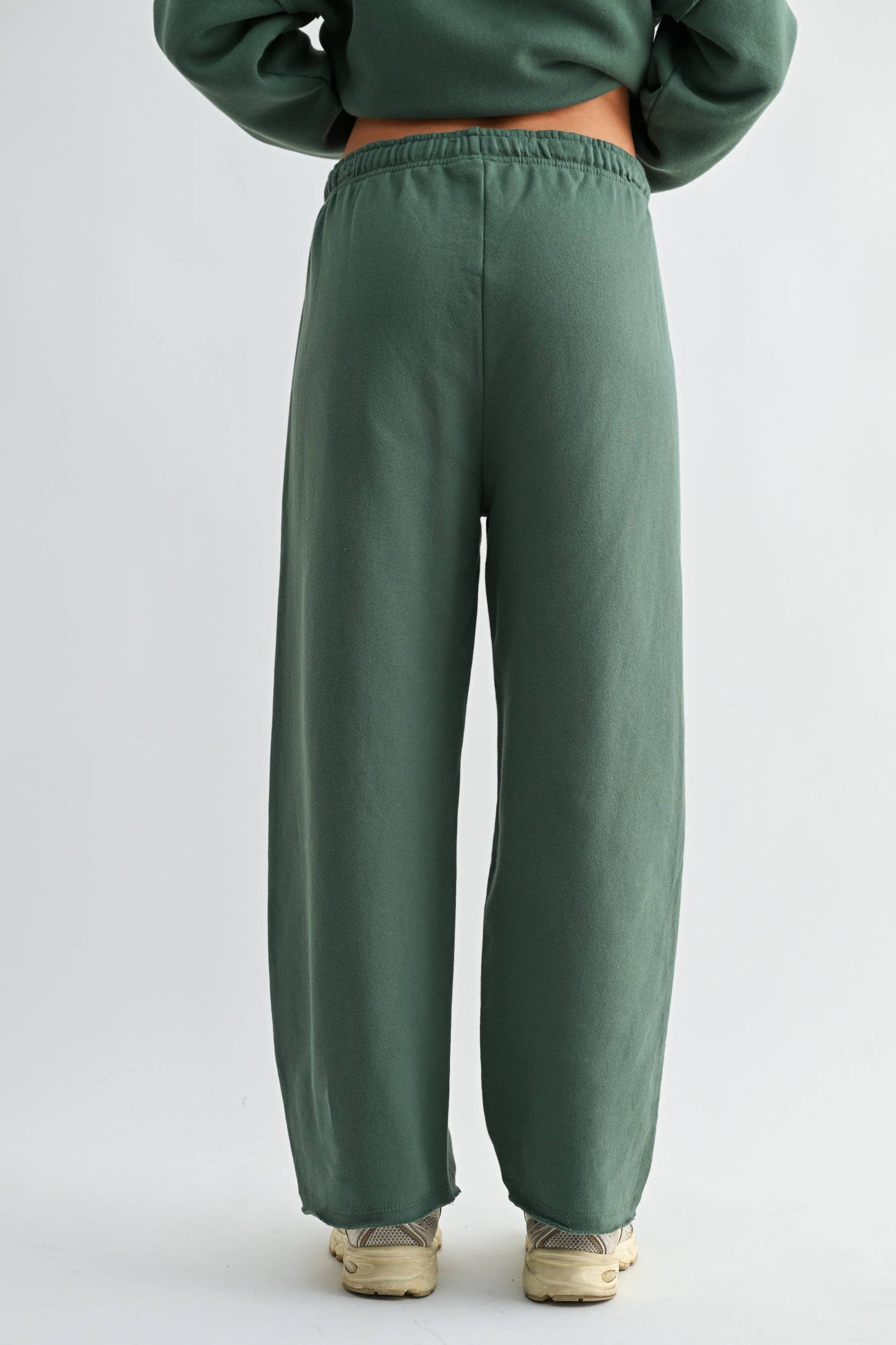 Malibu Wide-Leg Fleece Pants