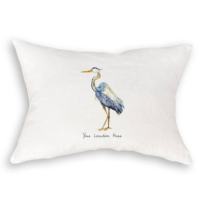 Blue Heron with Location