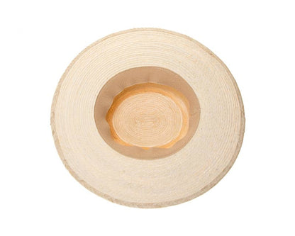 Handmade Buri Palm Leaf Straw Gambler Hat - 2 Colors