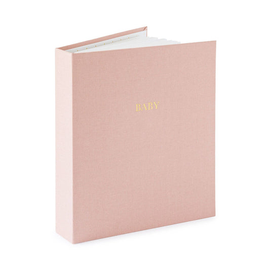 Baby Book, Rose Linen
