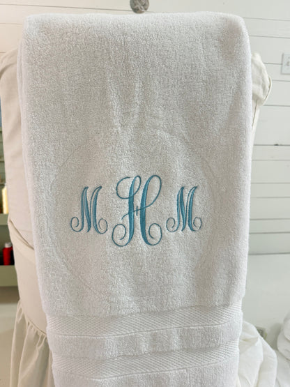 Host & Home 6-Piece Bath Towel Set, Color options