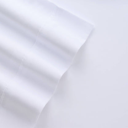 Sateen Cotton Pillowcases (12 Pack), White, 300 Thread Ct