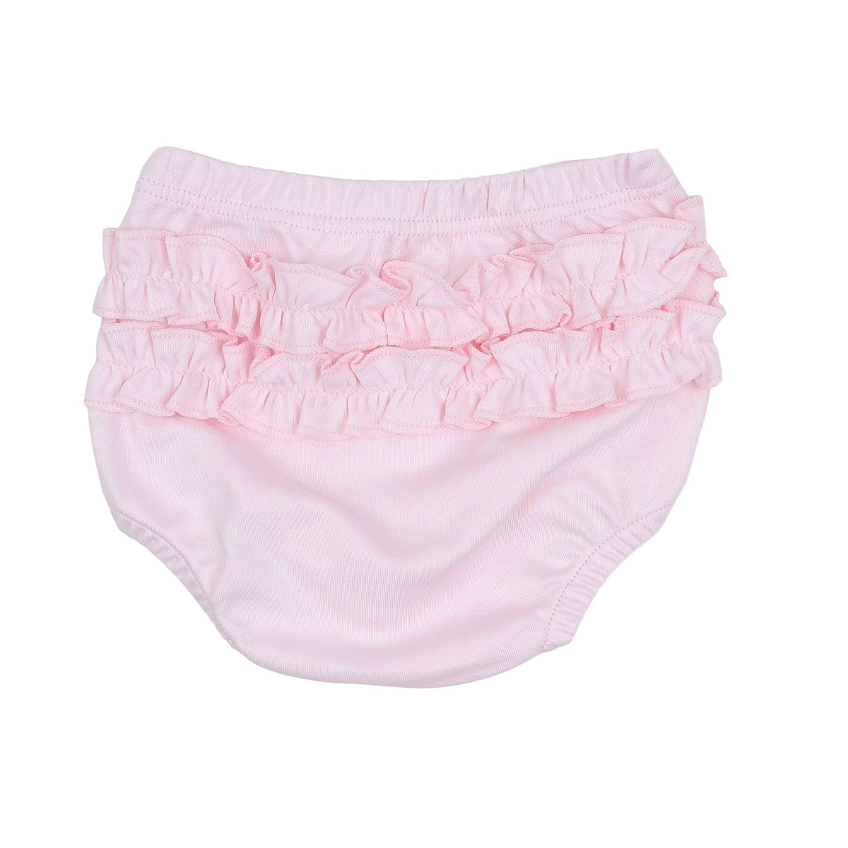 Magnolia Baby Pink Ruffle Diaper Cover Set