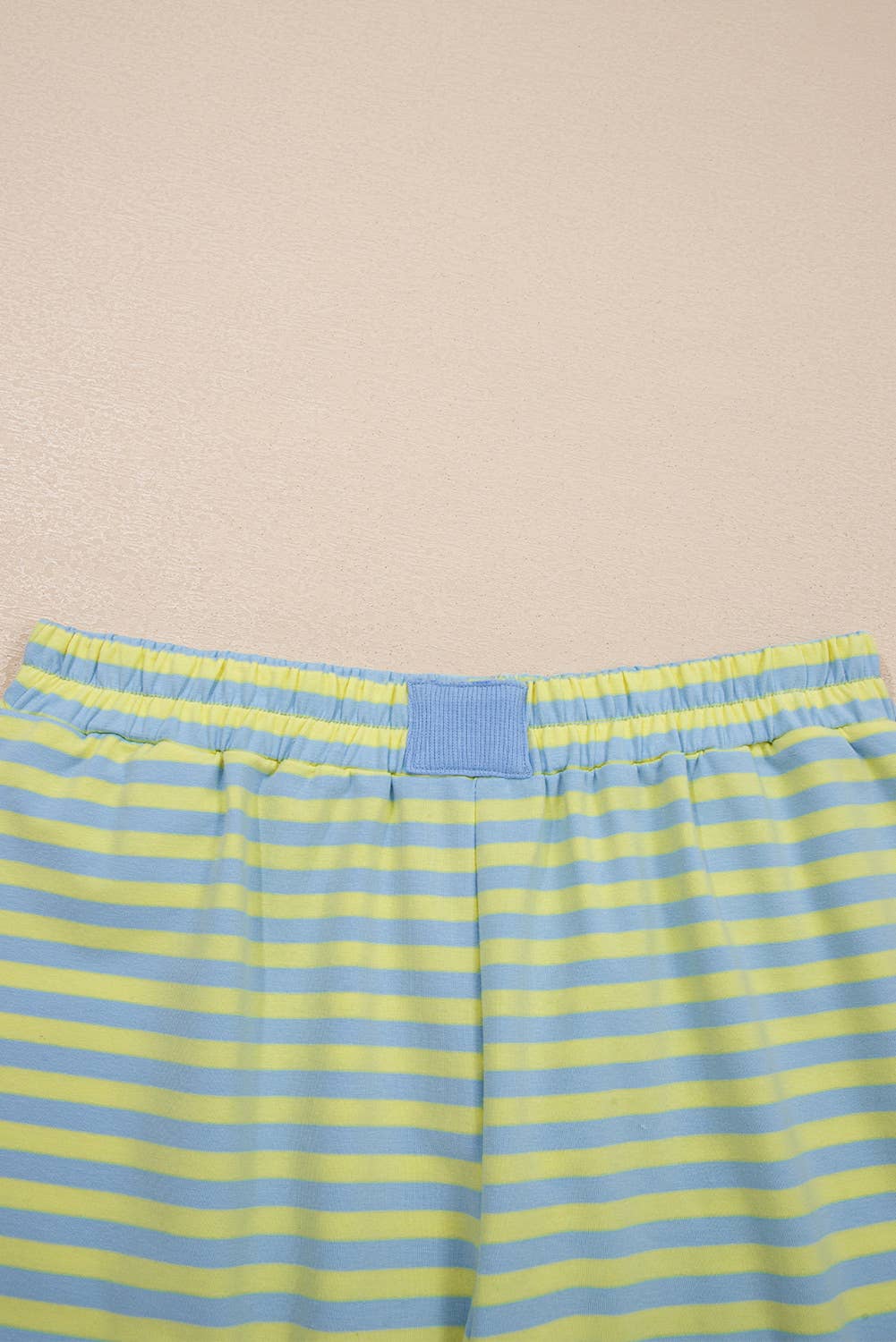 66 Stripe Pullover & Shorts 2pcs Set