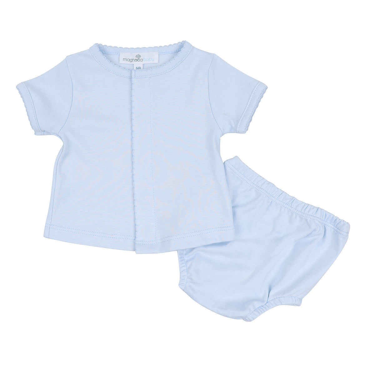 Magnolia Baby Light Blue Diaper Cover Set
