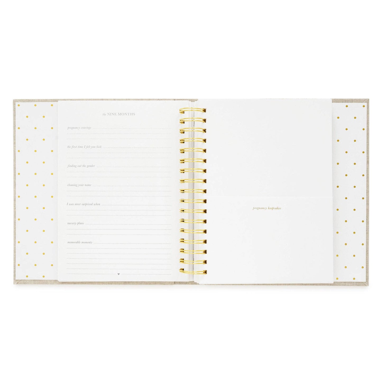 Baby Book, Rose Linen