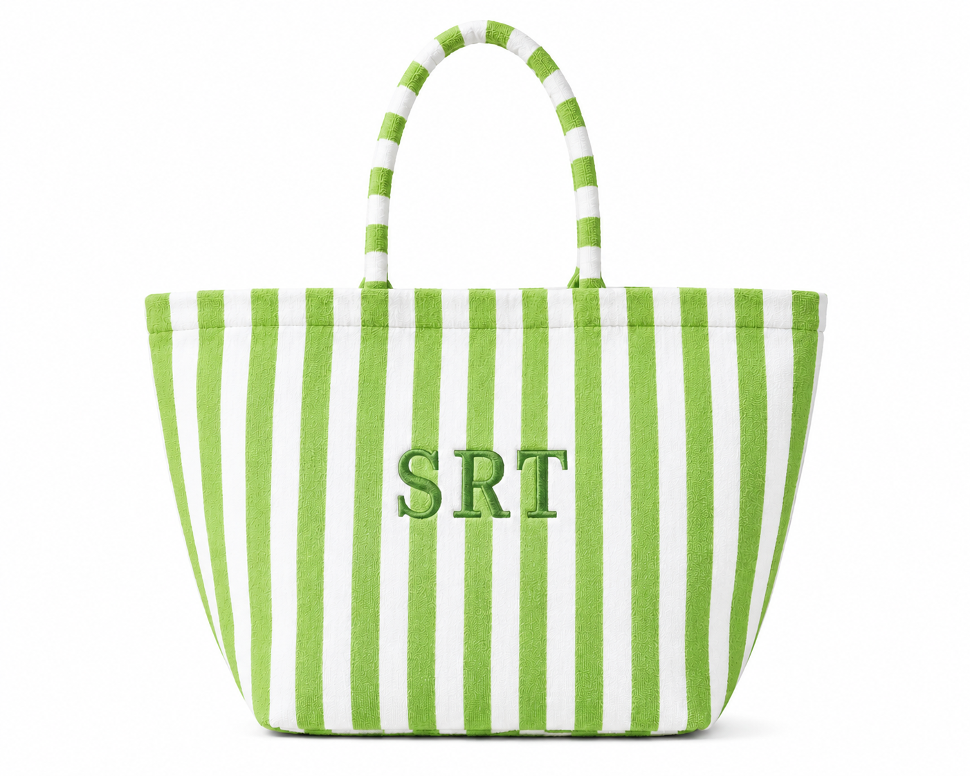 Striped Terry Tote Bag