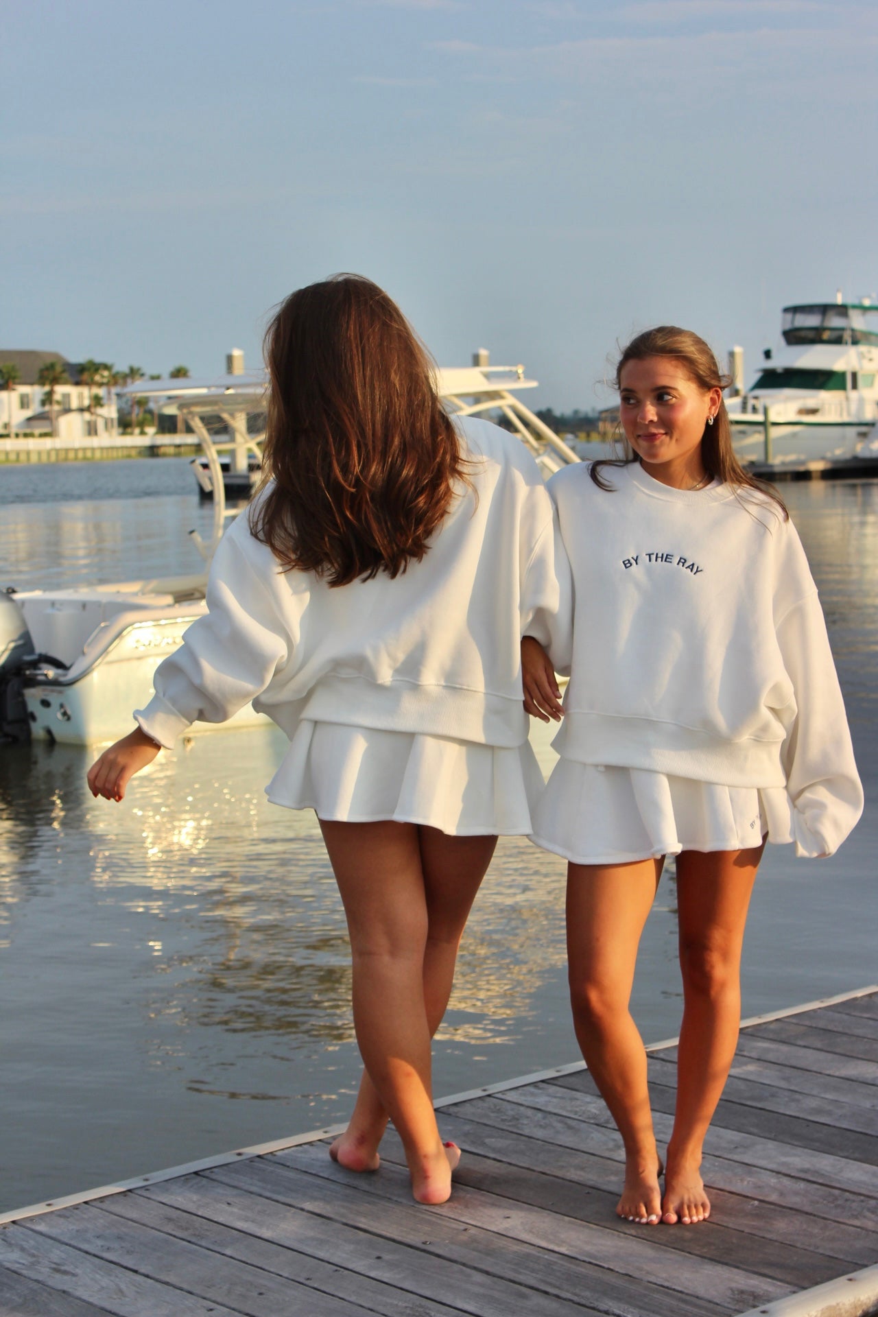 White Cap Skirt