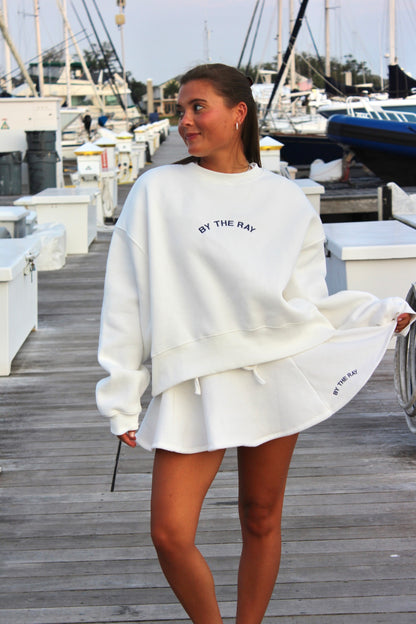 White Cap Sweatshirt