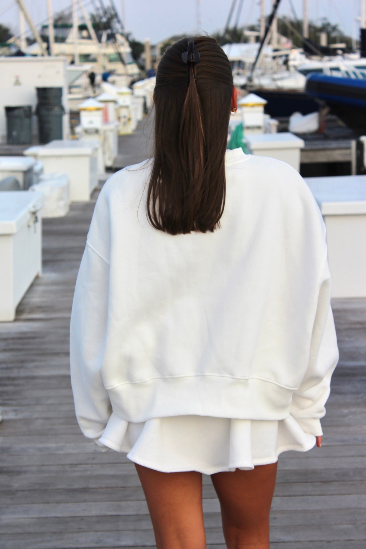 White Cap Skirt