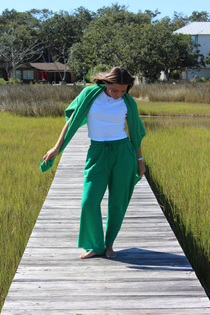 BTR Fleece Wide Leg Pants