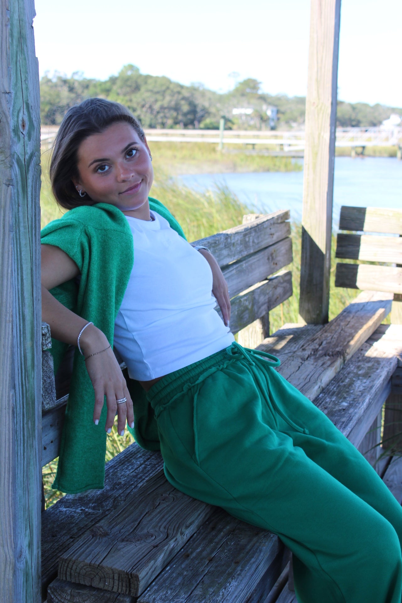 BTR Fleece Wide Leg Pants