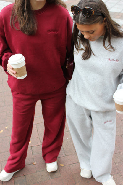 Moss Grey Crewneck Pullover