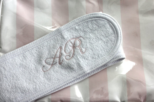 Personalized Spa Headband