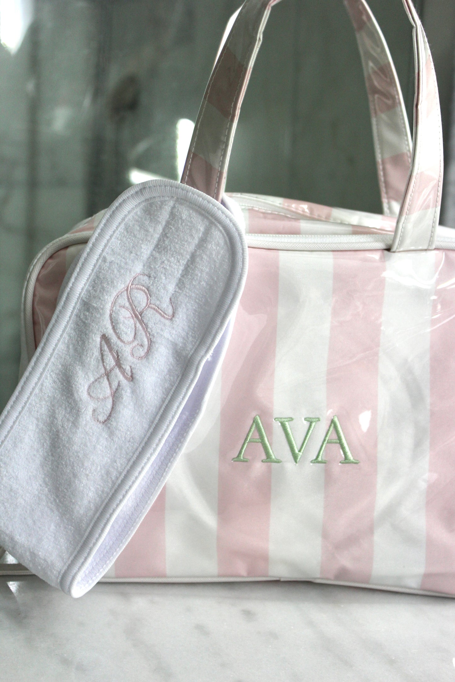 Fits All - Striped Cosmetic Bag