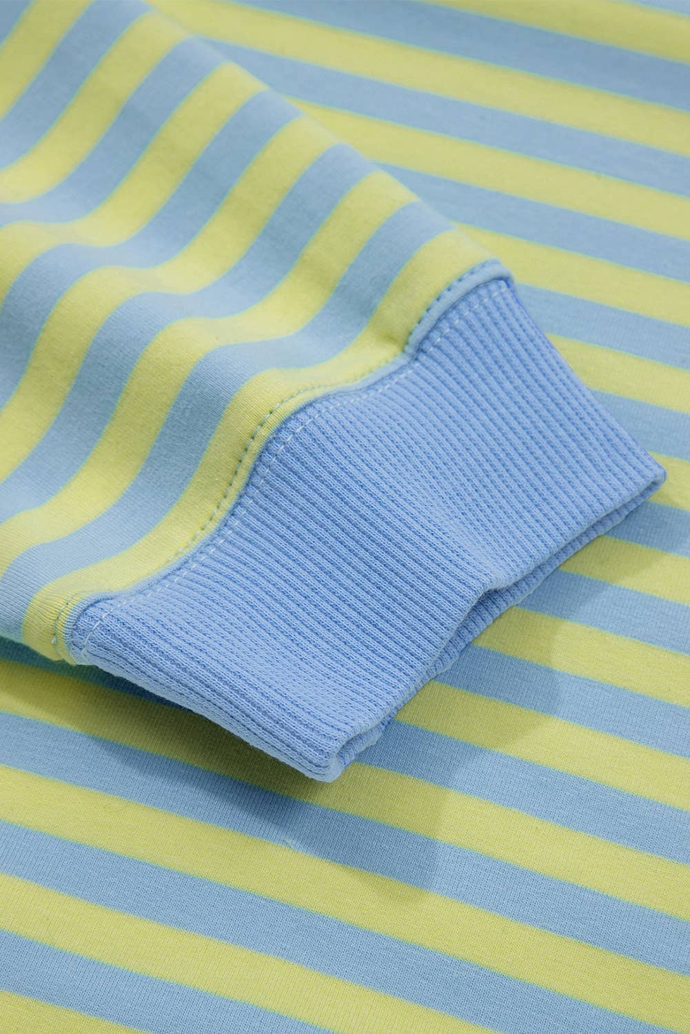 66 Stripe Pullover & Shorts 2pcs Set