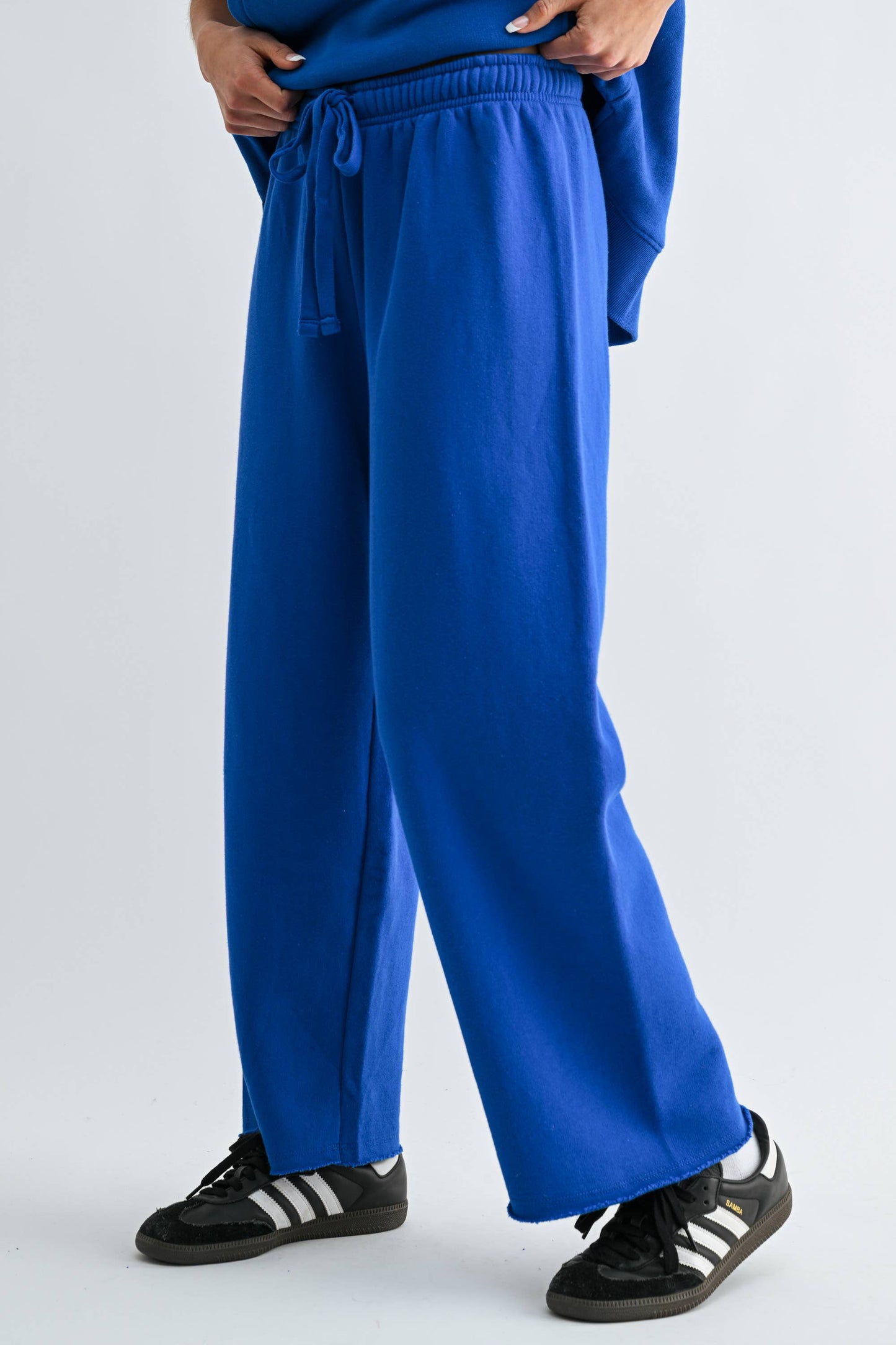 Malibu Wide-Leg Fleece Pants