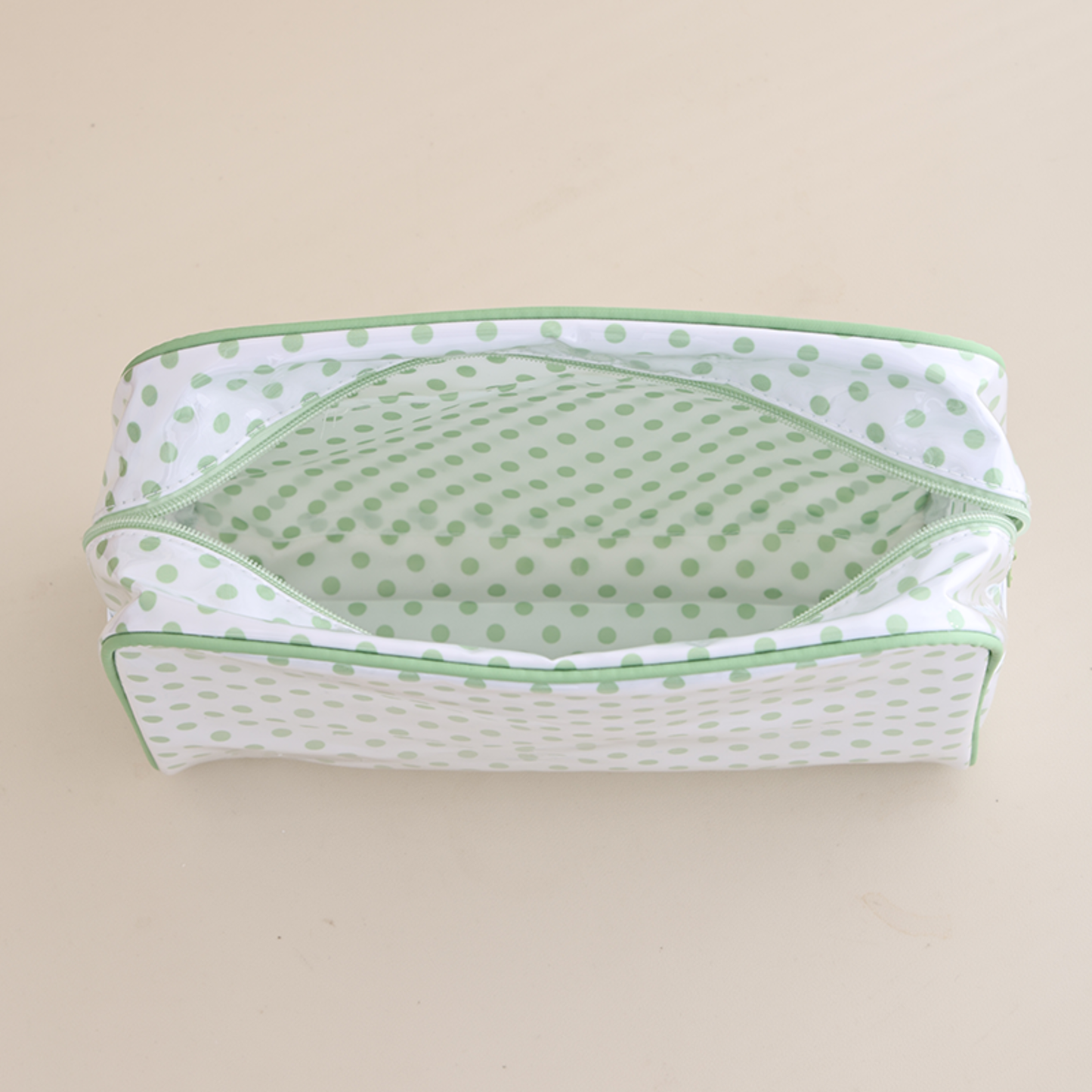 Clear Coat Cosmetic Bag