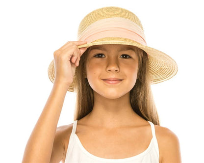 Kids Sun Hat w/ Sash