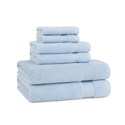 Host & Home 6-Piece Bath Towel Set, Color options