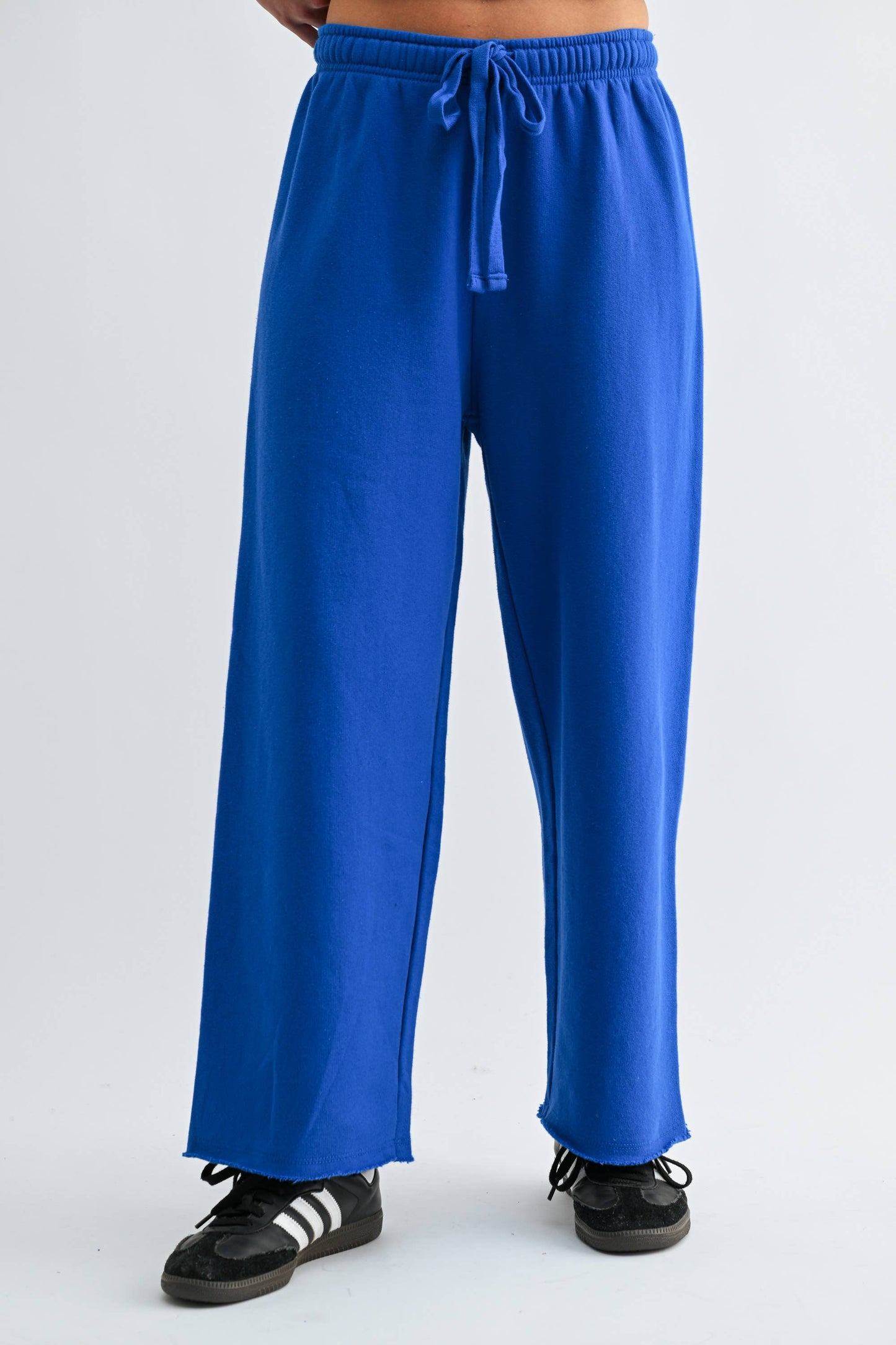 Malibu Wide-Leg Fleece Pants