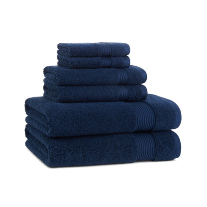 Host & Home 6-Piece Bath Towel Set, Color options