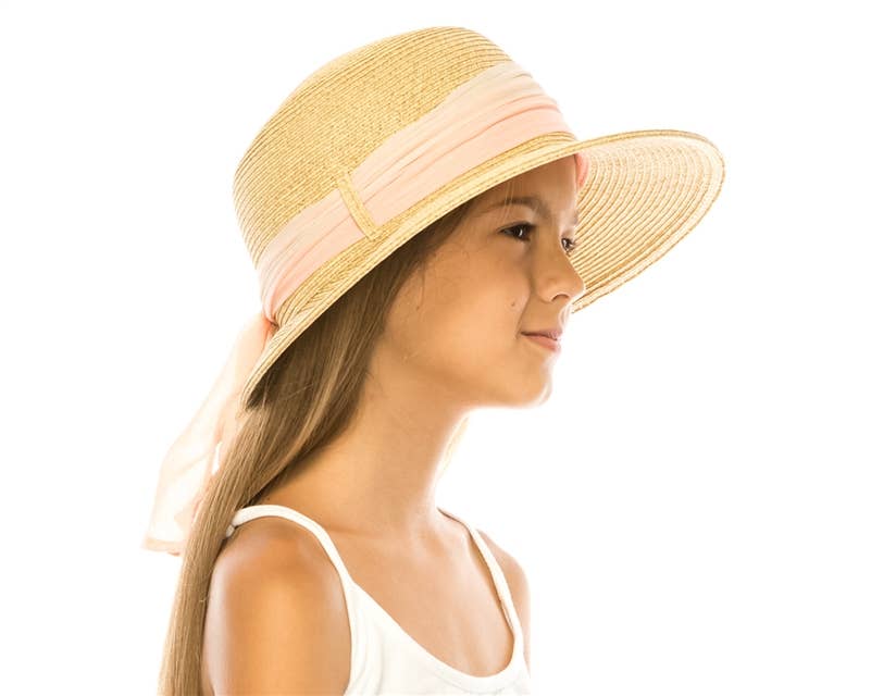 Kids Sun Hat w/ Sash