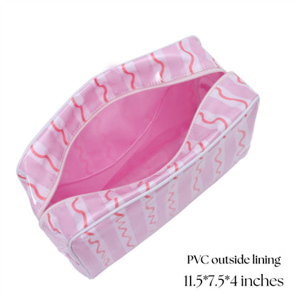 Clear Coat Cosmetic Bag