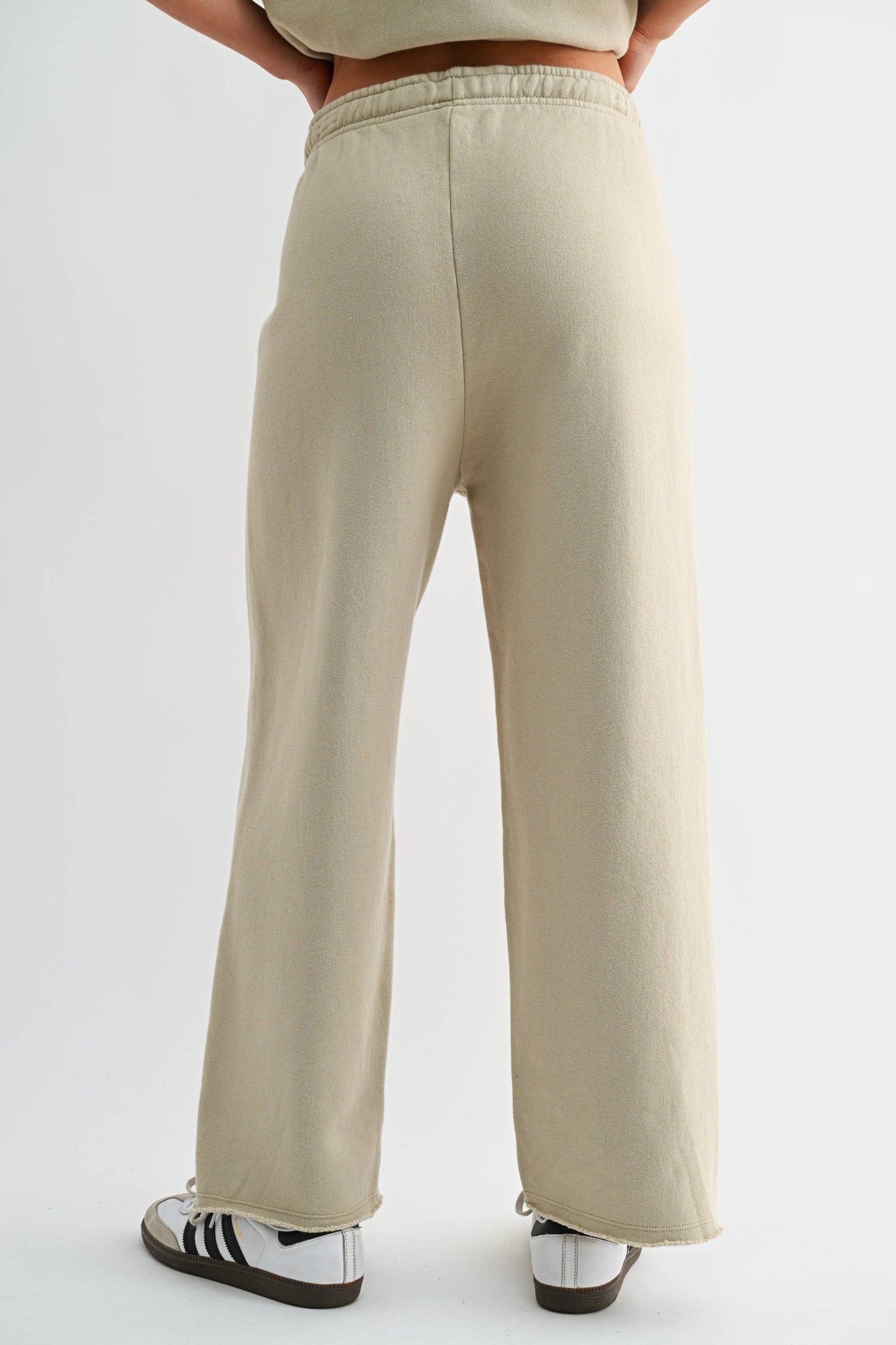 Malibu Wide-Leg Fleece Pants