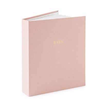 Baby Book, Rose Linen