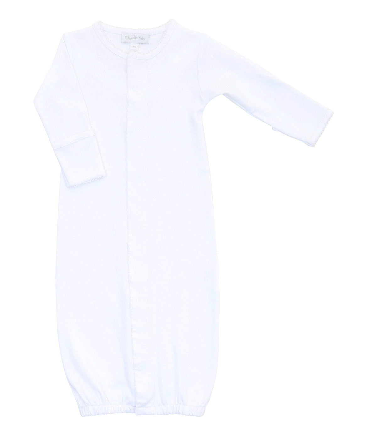 White Pima Cotton Converter Gown